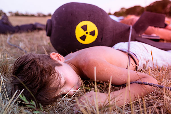 El movimiento Our Voice en Aviano contra la escalada nuclear 2