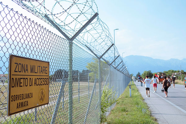 El movimiento Our Voice en Aviano contra la escalada nuclear 4