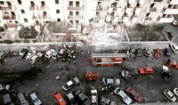 Atentado a Borsellino Via D'Amelio FotoSistemaitaliaelpais.com.uy 05AtentadoaBorsellinoViaDamelioFotoSistemaitaliaelpaiscomuy
